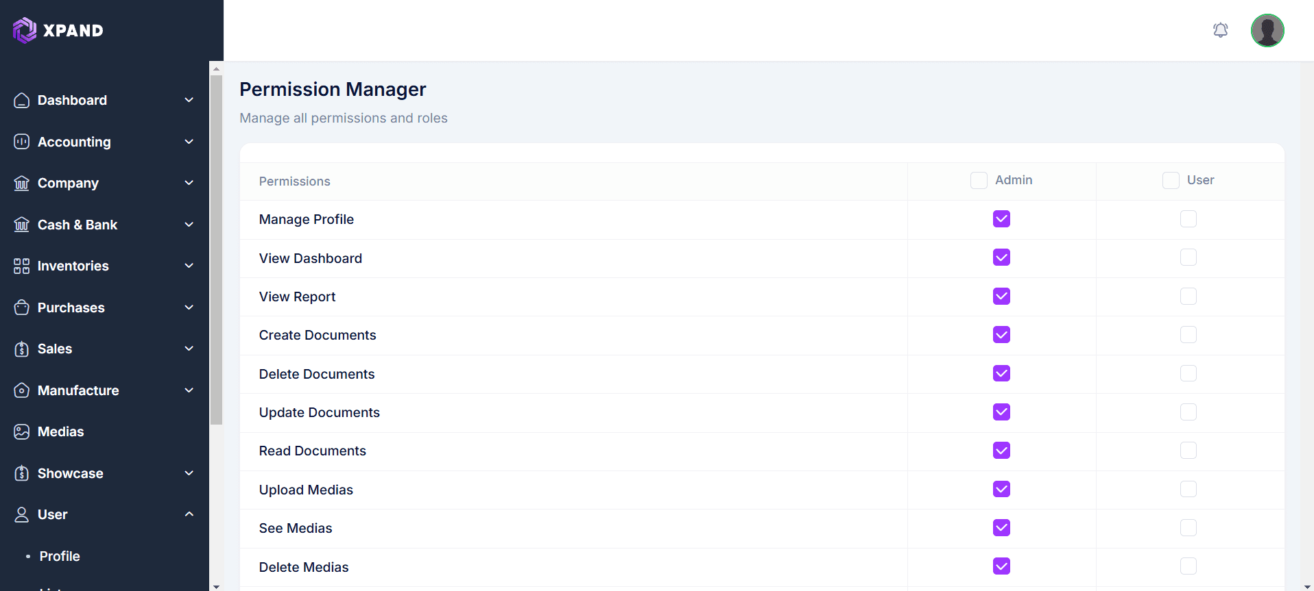 User ManageMent Light Image